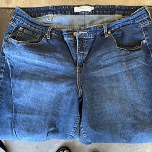 Crapi’s. Hardly worn. No holes or rips